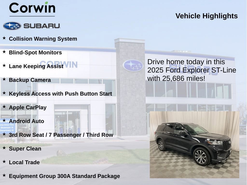 Used 2025 Ford Explorer ST-Line AWD/4WD image 6