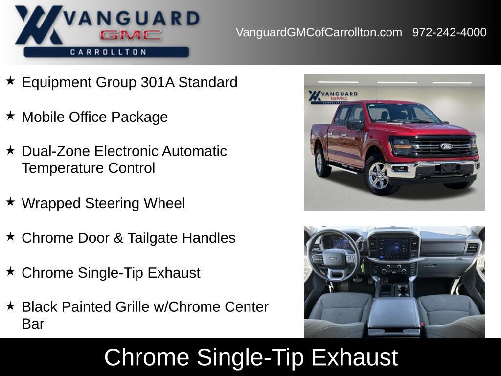 Used 2025 Ford F150 XLT w/ Equipment Group 301A Standard AWD/4WD image 7