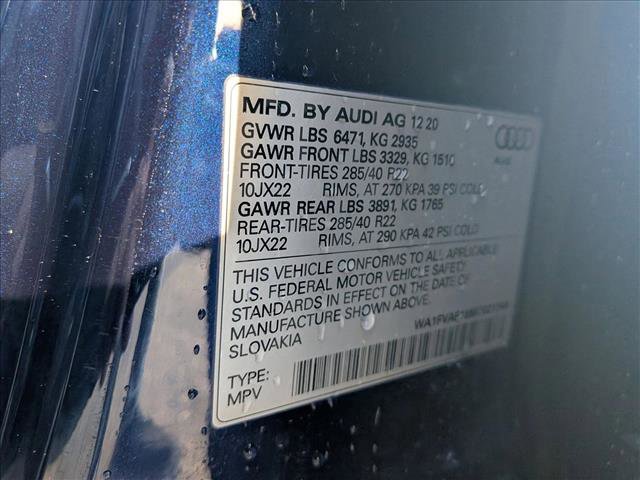 Used 2021 Audi Q8 Prestige w/ Prestige Package image 23