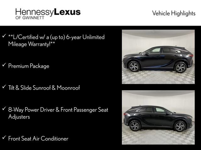 Used 2023 Lexus RX 350 Premium w/ Accessory Package (Z1) image 12