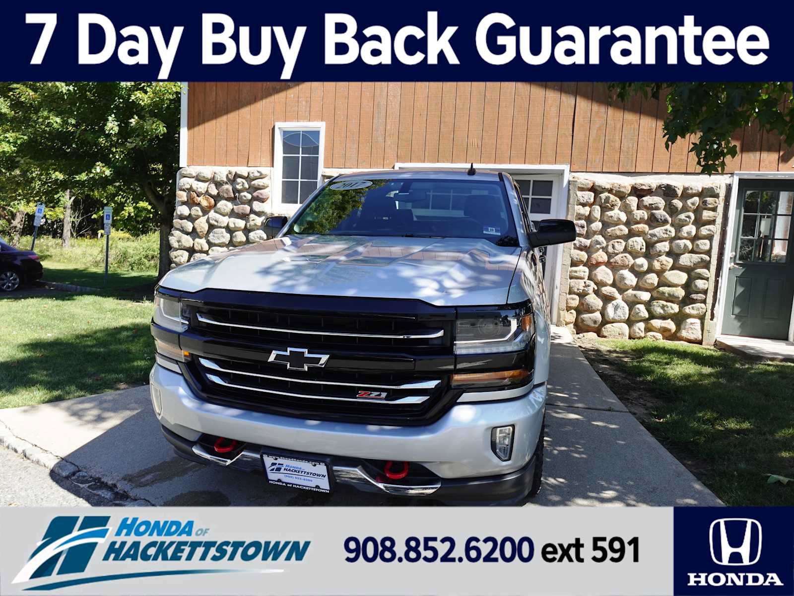 Used 2017 Chevrolet Silverado 1500 LT w/ Redline Edition AWD/4WD image 1