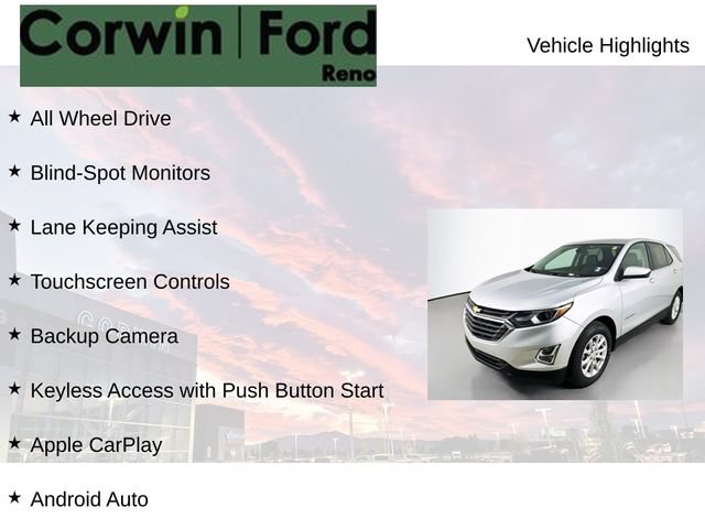 Used 2020 Chevrolet Equinox LT AWD/4WD image 8