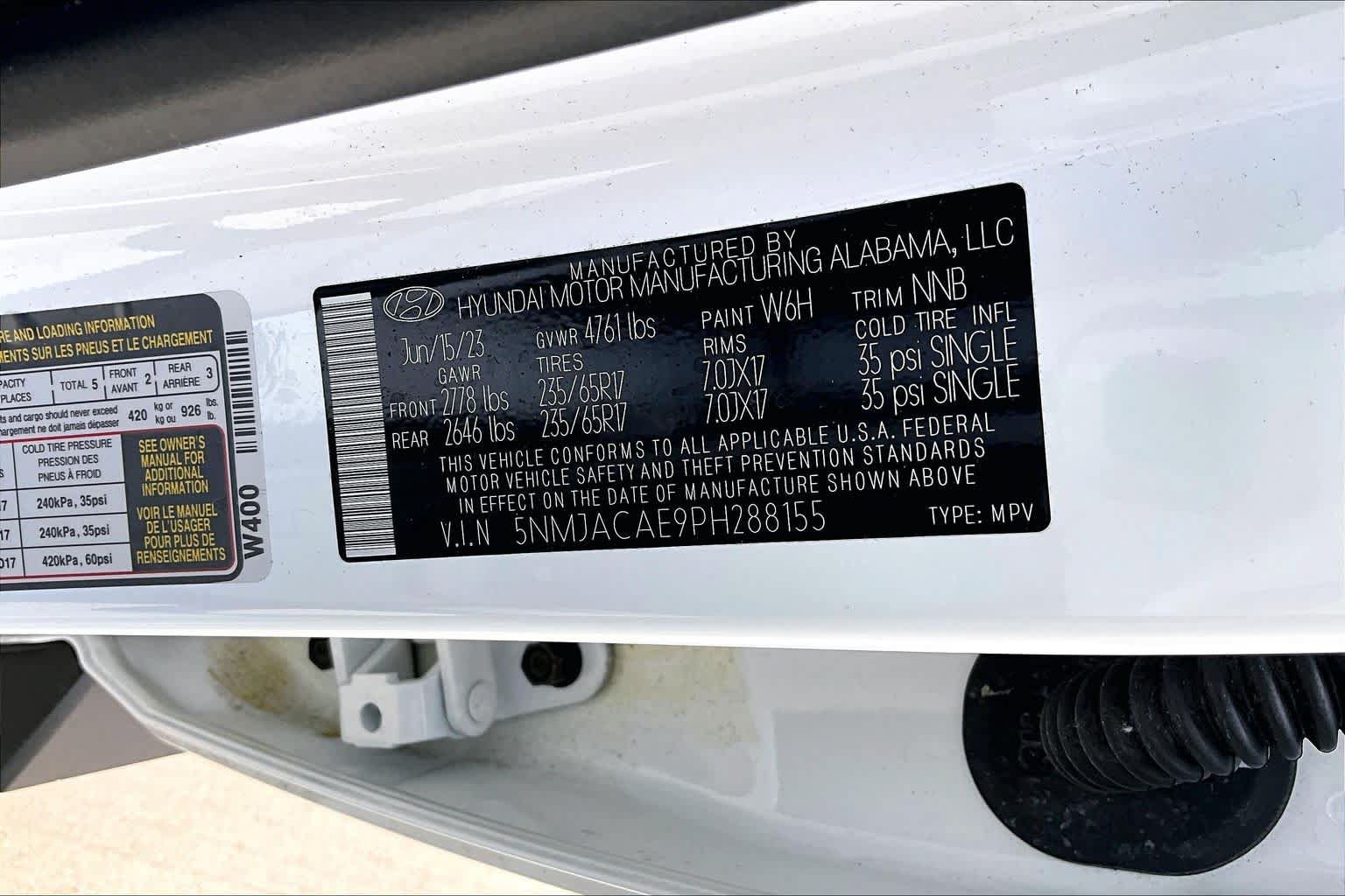 Certified 2023 Hyundai Tucson SE AWD/4WD image 32