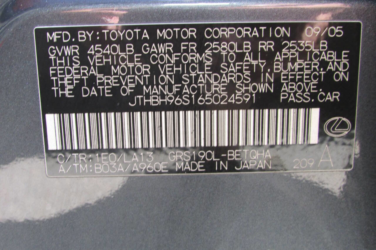 Used 2006 Lexus GS 300 image 41