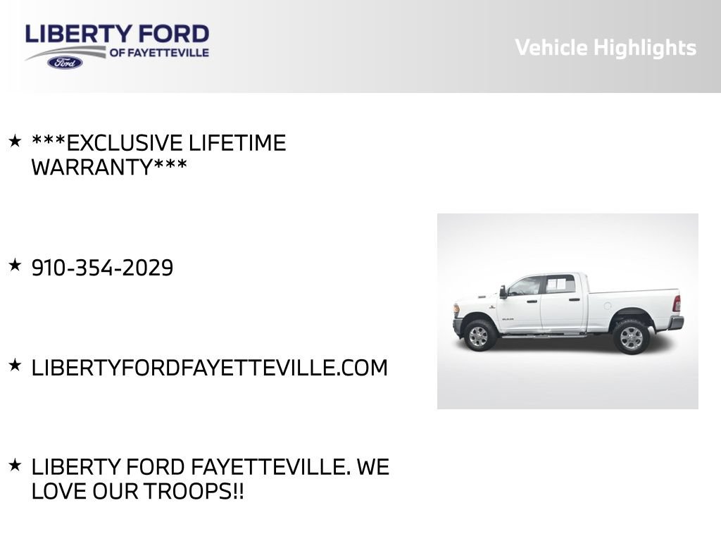Used 2024 RAM 2500 Big Horn w/ Off Road Package AWD/4WD image 5