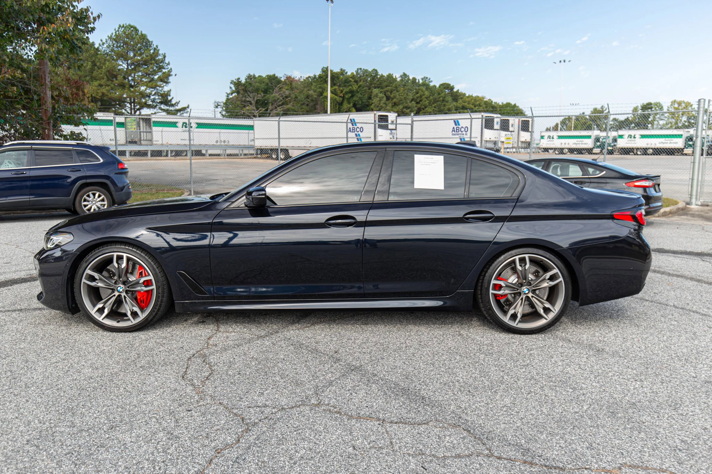 Used 2022 BMW M550i xDrive w/ Shadowloine Package image 8