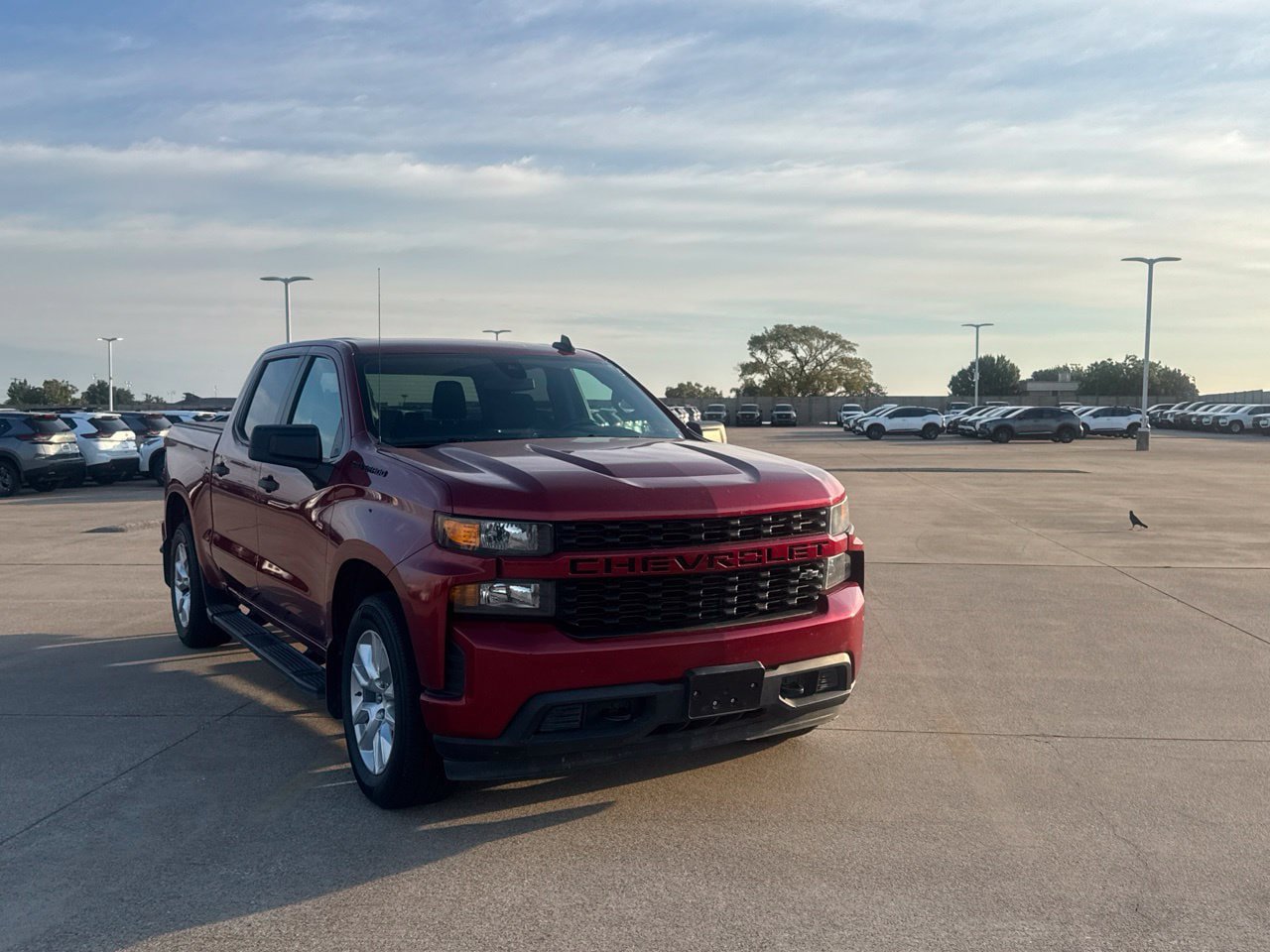 Used 2022 Chevrolet Silverado 1500 Custom w/ LPO, Dark Essentials Package RWD image 1
