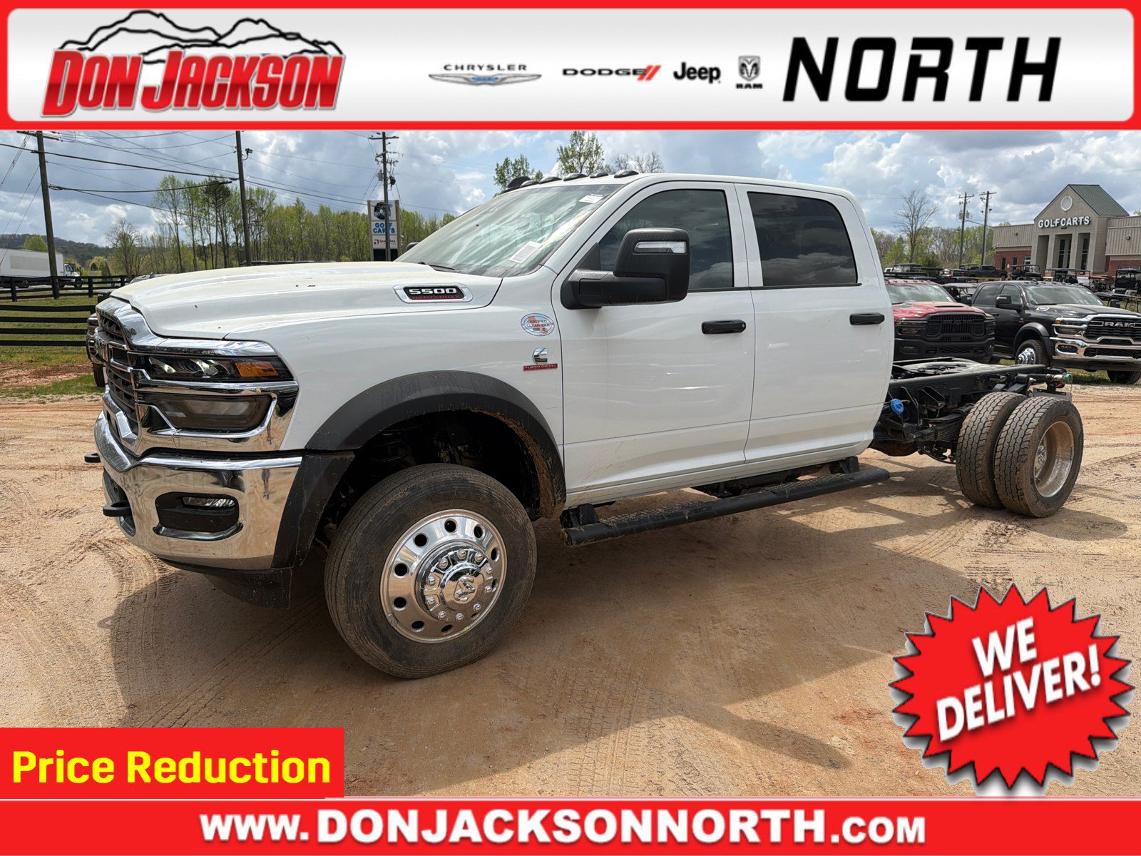 New 2026 RAM 5500 Tradesman w/ Chrome Appearance Group AWD/4WD image 1