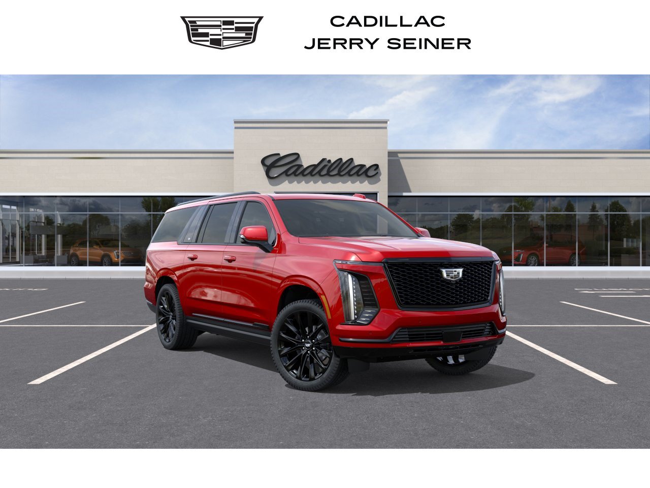 New 2026 Cadillac Escalade ESV Platinum Sport w/ LPO, ONYX Package AWD/4WD image 1