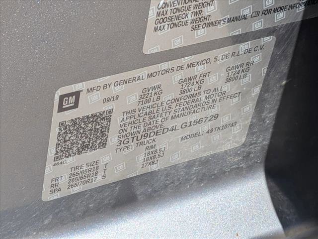 Used 2020 GMC Sierra 1500 SLT w/ SLT Convenience Package AWD/4WD image 22