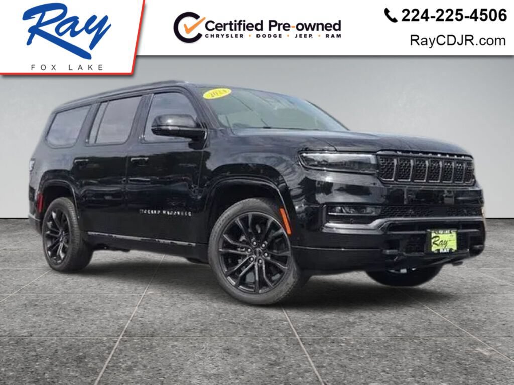 Certified 2024 Jeep Grand Wagoneer Series II Obsidian w/ Quick Order Packagew 28T AWD/4WD image 1