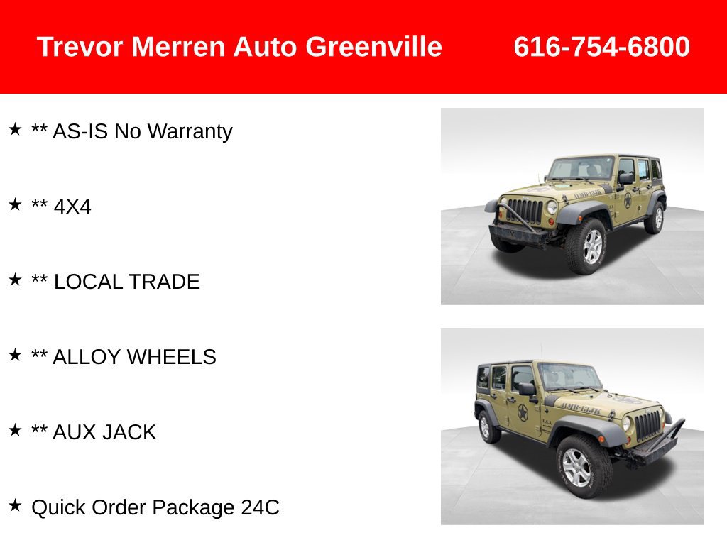 Used 2013 Jeep Wrangler Unlimited Sport AWD/4WD image 7