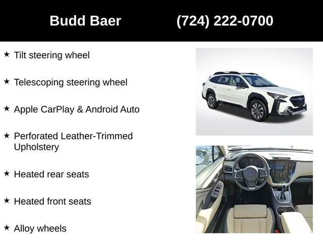 Certified 2025 Subaru Outback Limited image 14