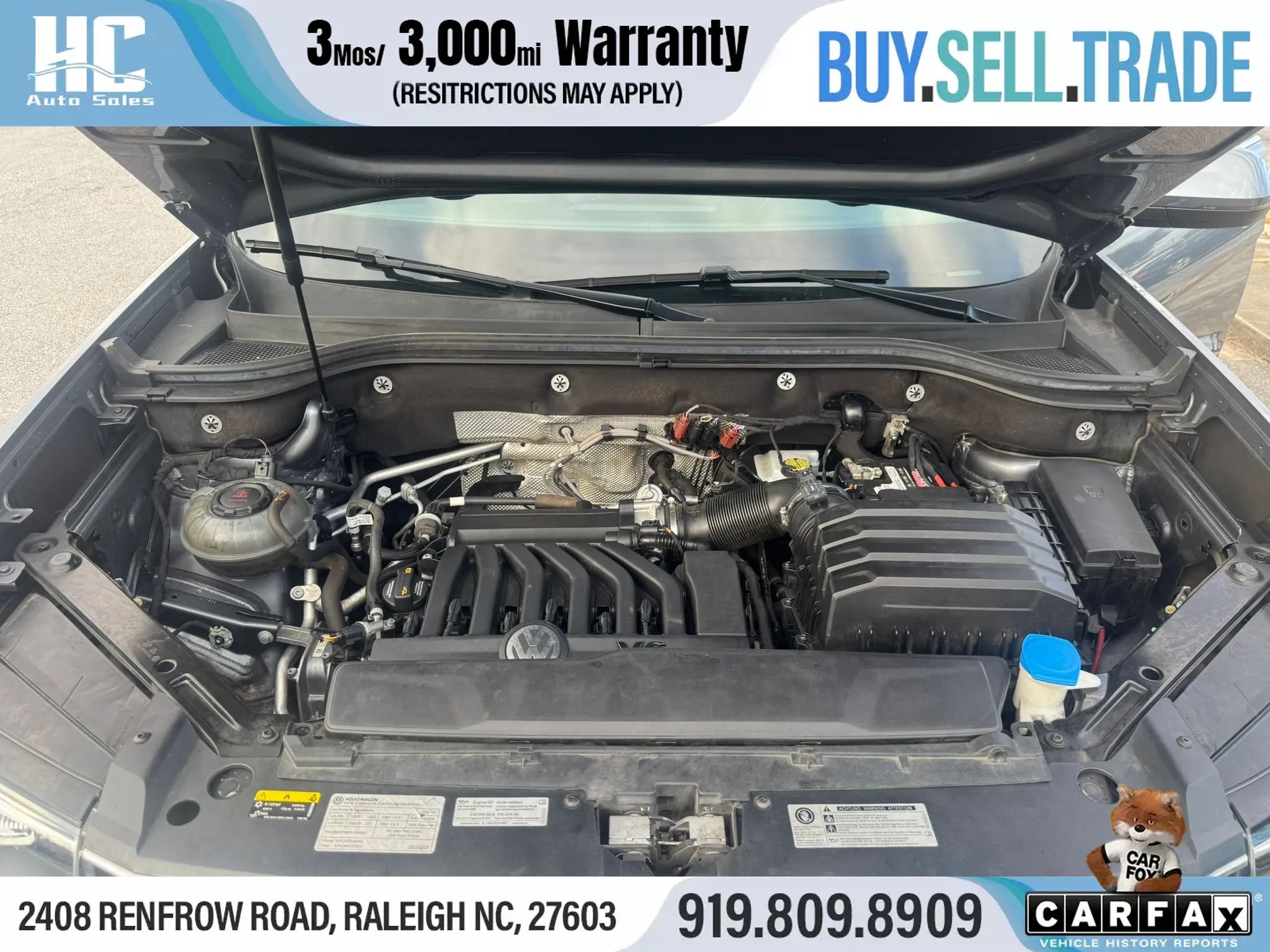 Used 2019 Volkswagen Atlas SE FWD image 29
