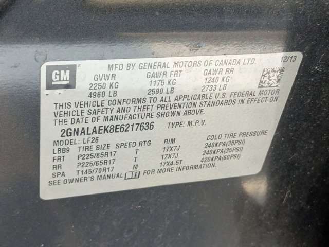 Used 2014 Chevrolet Equinox LS image 14