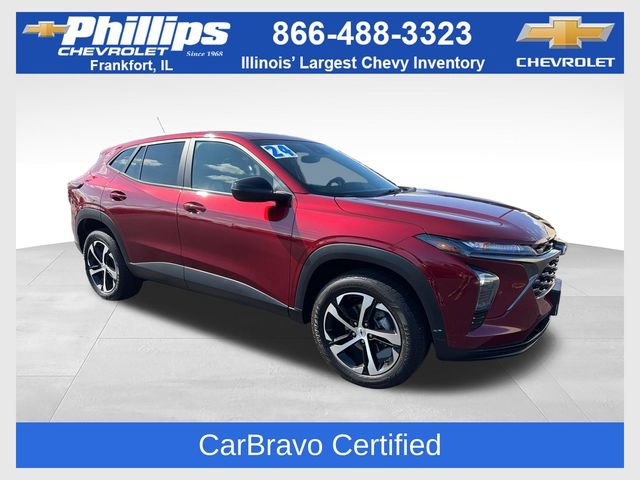 Certified 2024 Chevrolet Trax RS w/ Driver Confidence Package FWD 360° Tour