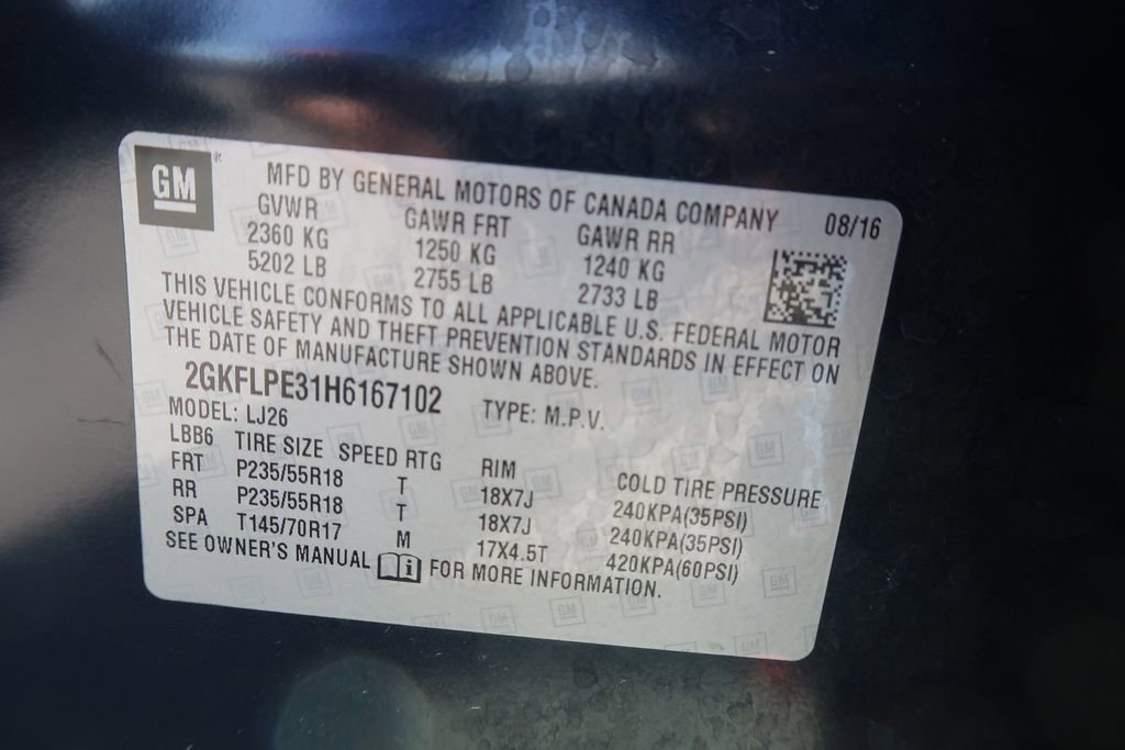 Certified 2017 GMC Terrain SLT w/ Driver Alert Package I image 41