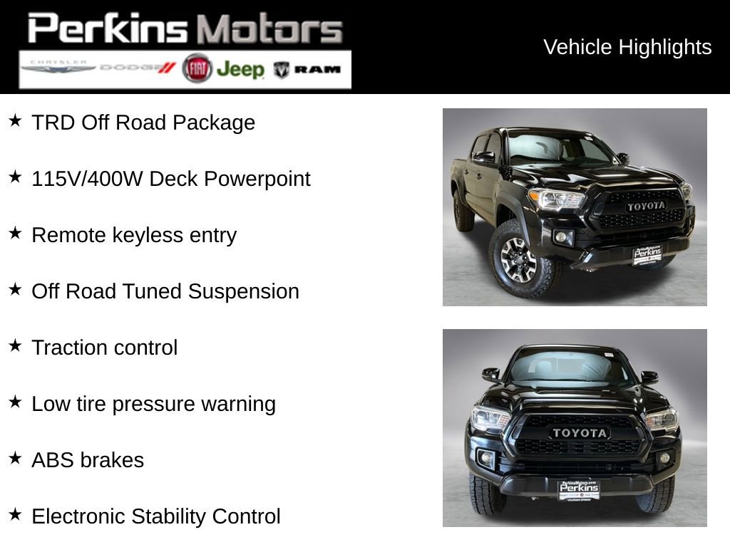 Used 2016 Toyota Tacoma TRD Off-Road image 2