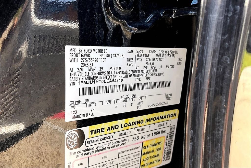 Used 2020 Ford Expedition XLT w/ Equipment Group 202A RWD image 47