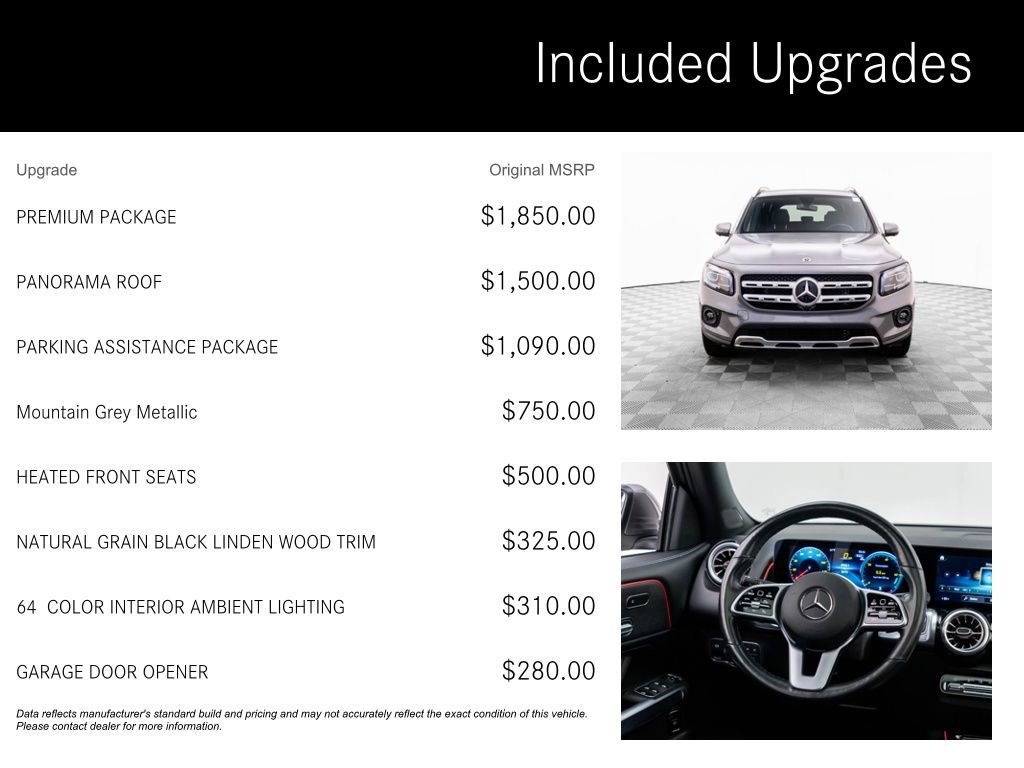 Used 2023 Mercedes-Benz GLB 250 4MATIC w/ Premium Package image 4