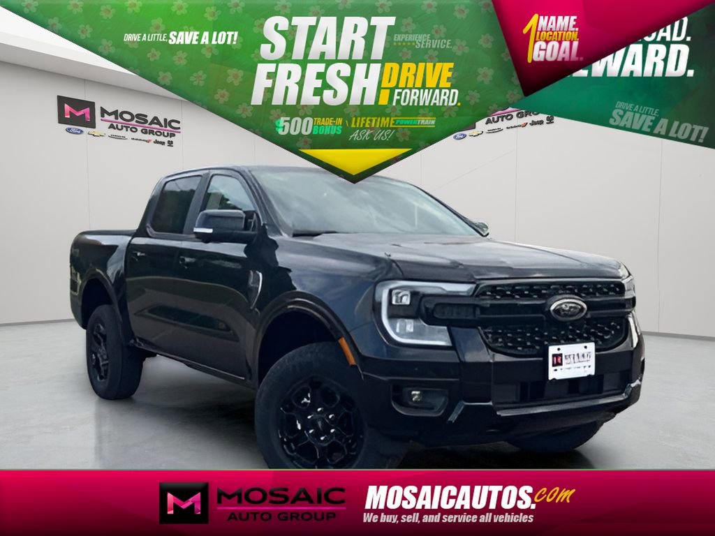 New 2025 Ford Ranger Lariat w/ FX4 Off-Road Package