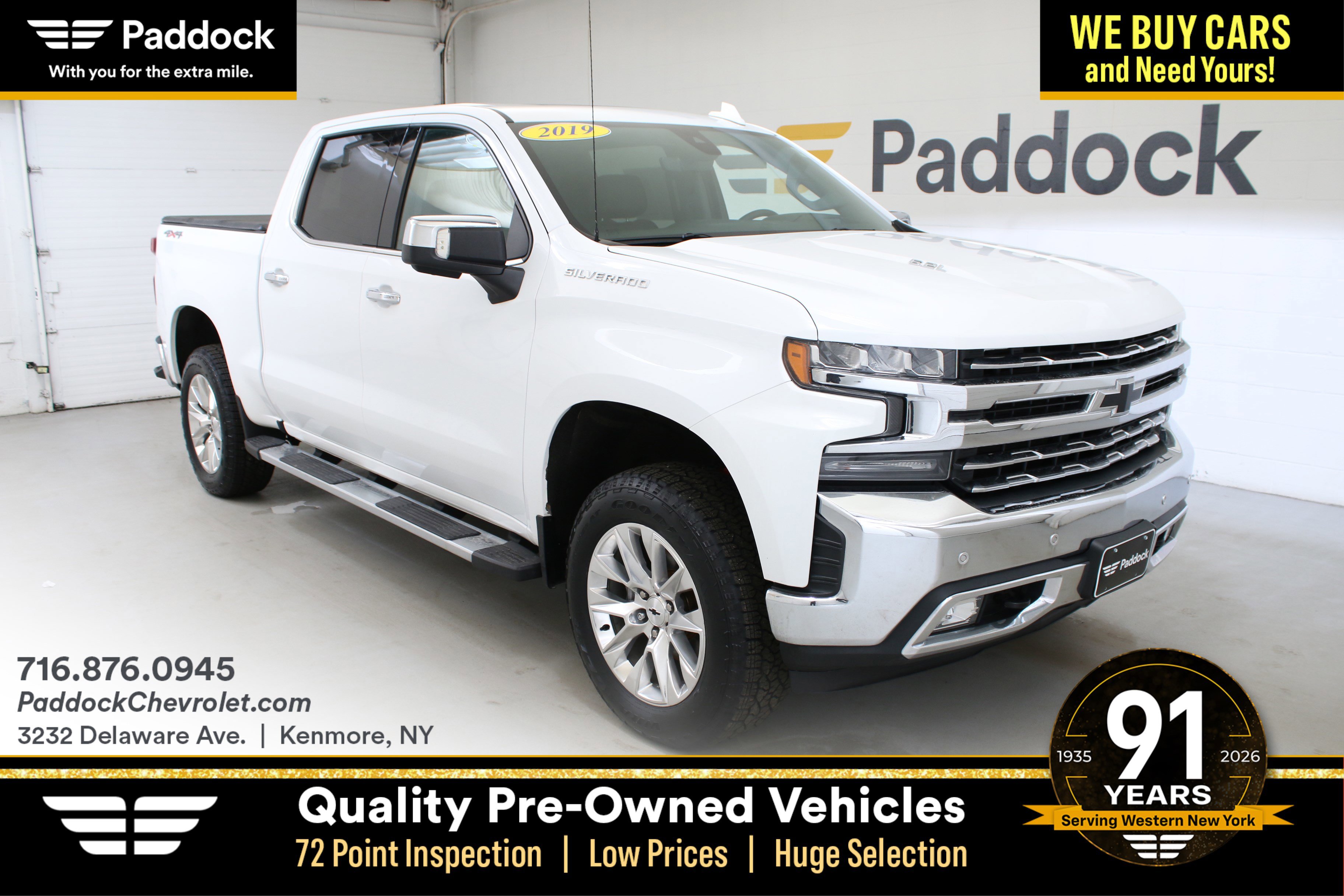 Used 2019 Chevrolet Silverado 1500 LTZ w/ LTZ Plus Package image 1