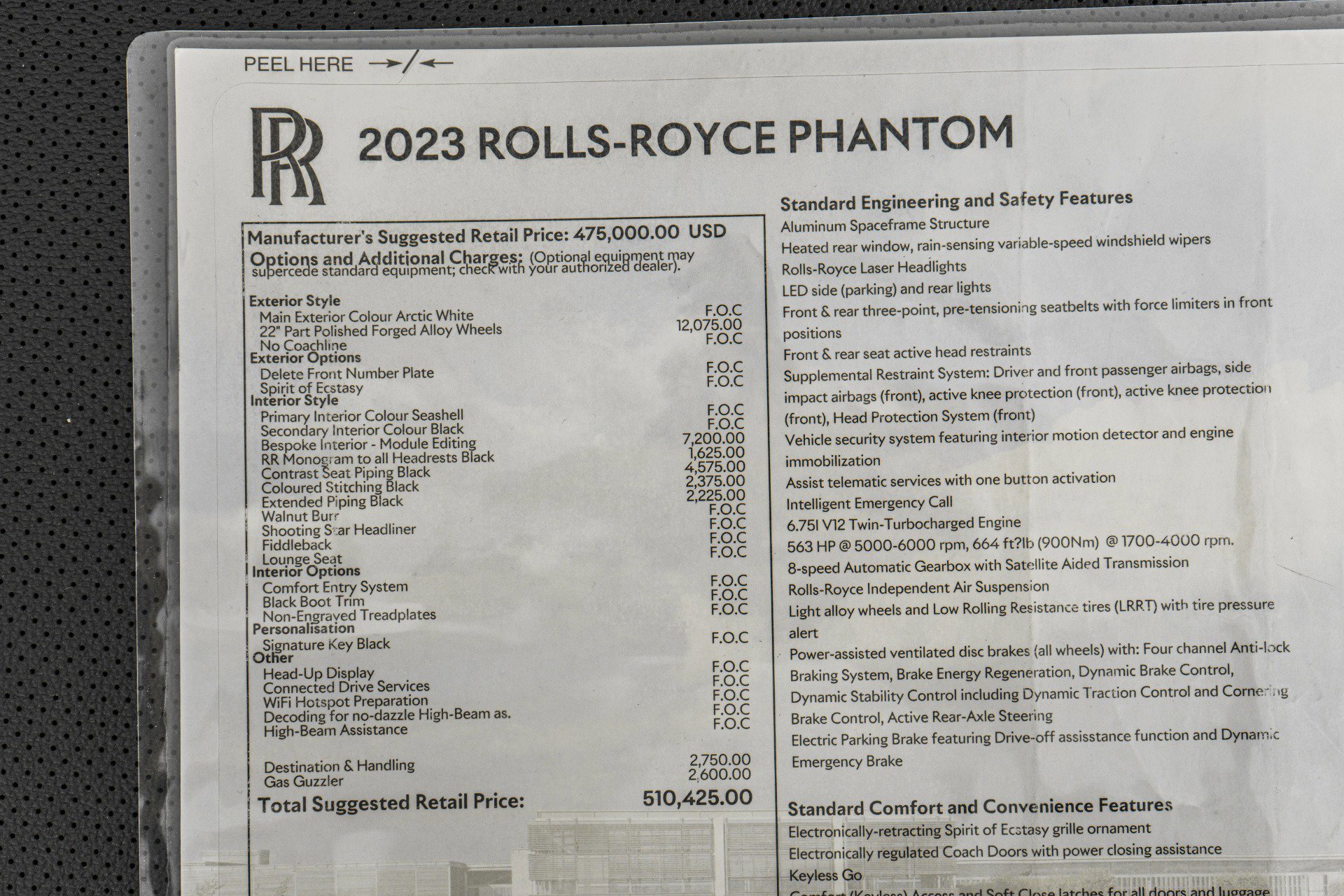 Used 2023 Rolls-Royce Phantom Sedan image 26