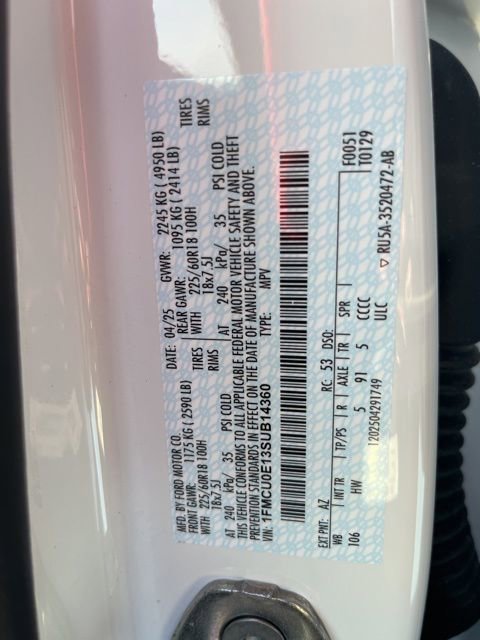 New 2025 Ford Escape Base image 23