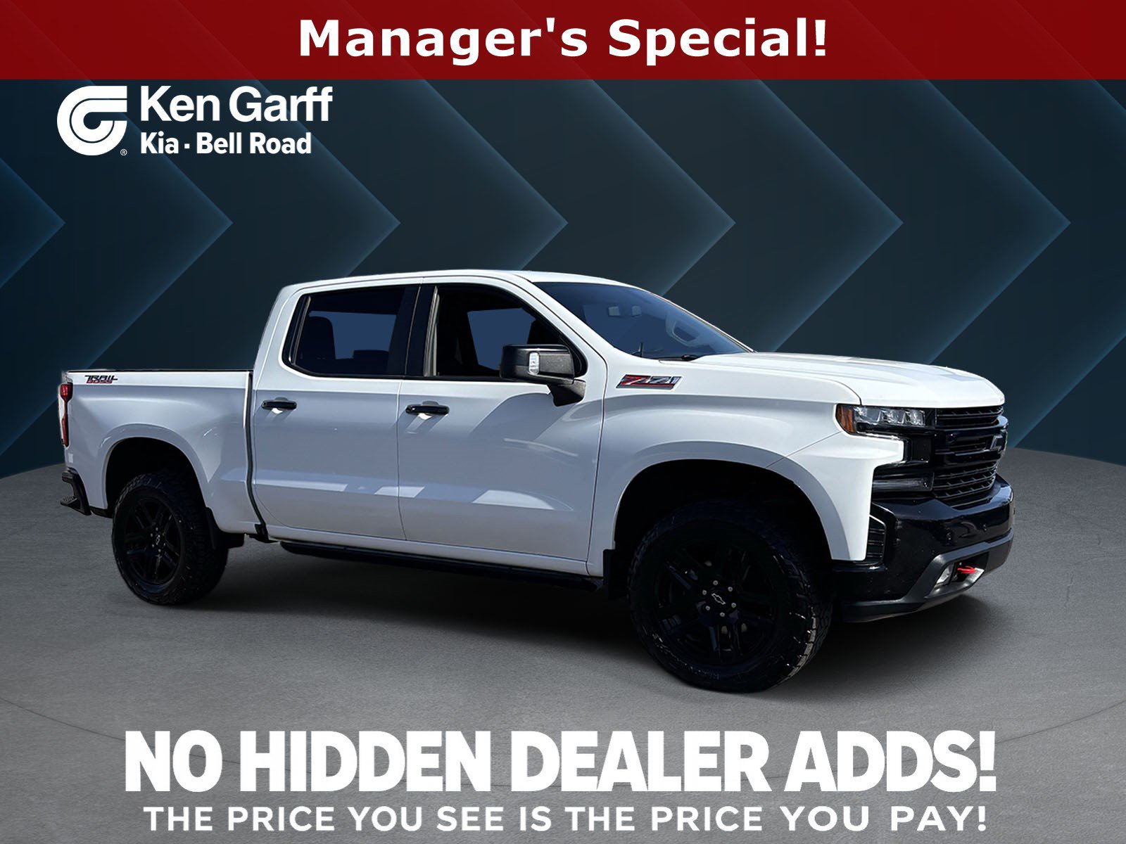 Used 2022 Chevrolet Silverado 1500 LT Trail Boss w/ Safety Package