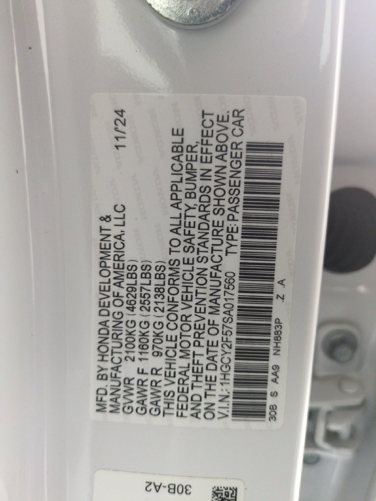 Certified 2025 Honda Accord Sport image 36