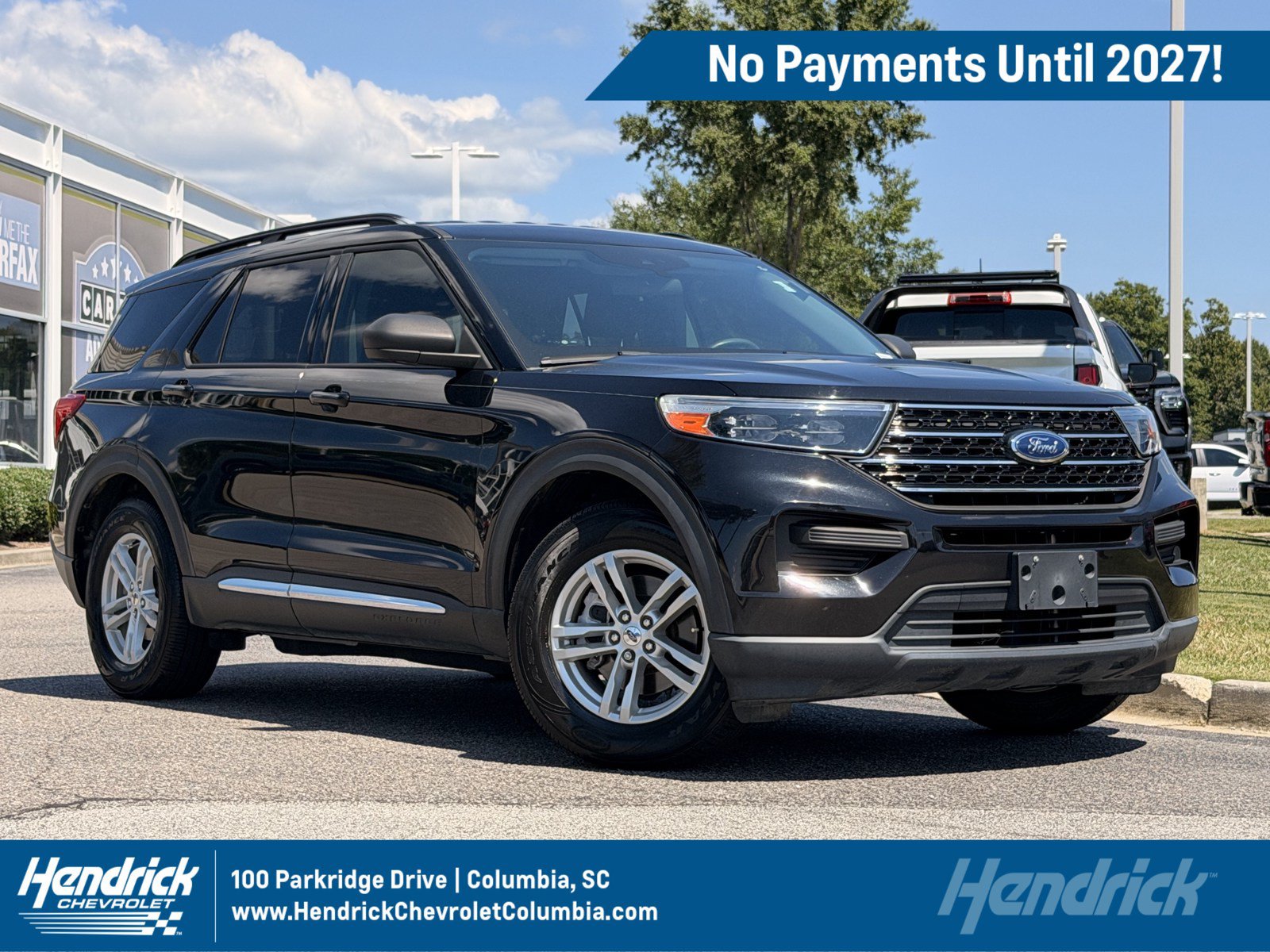 Used 2021 Ford Explorer XLT RWD image 1