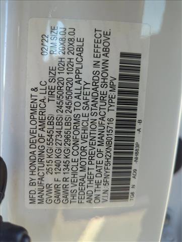 Used 2022 Honda Pilot Special Edition image 25