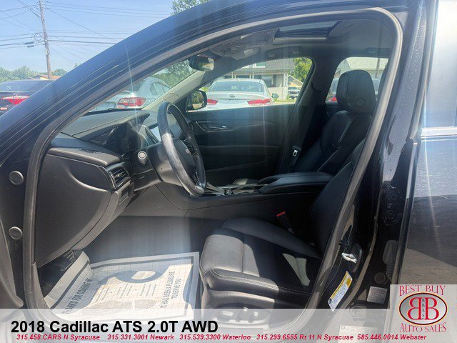 Used 2018 Cadillac ATS 2.0T AWD Sedan w/ Sky and Shine Package image 10