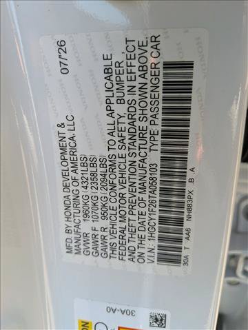 New 2026 Honda Accord LX image 17