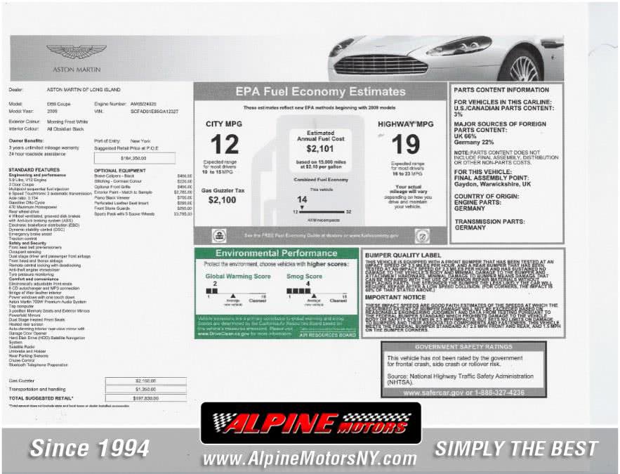 Used 2009 Aston Martin DB9 Coupe image 49