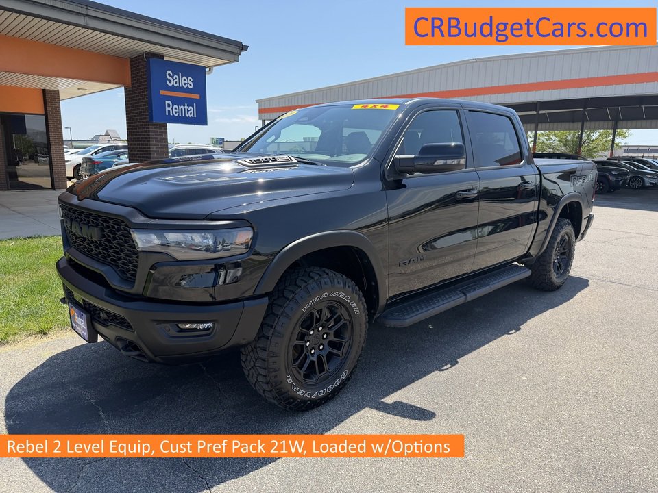 Used 2025 RAM 1500 Rebel w/ Rebel Level 2 Equipment Group