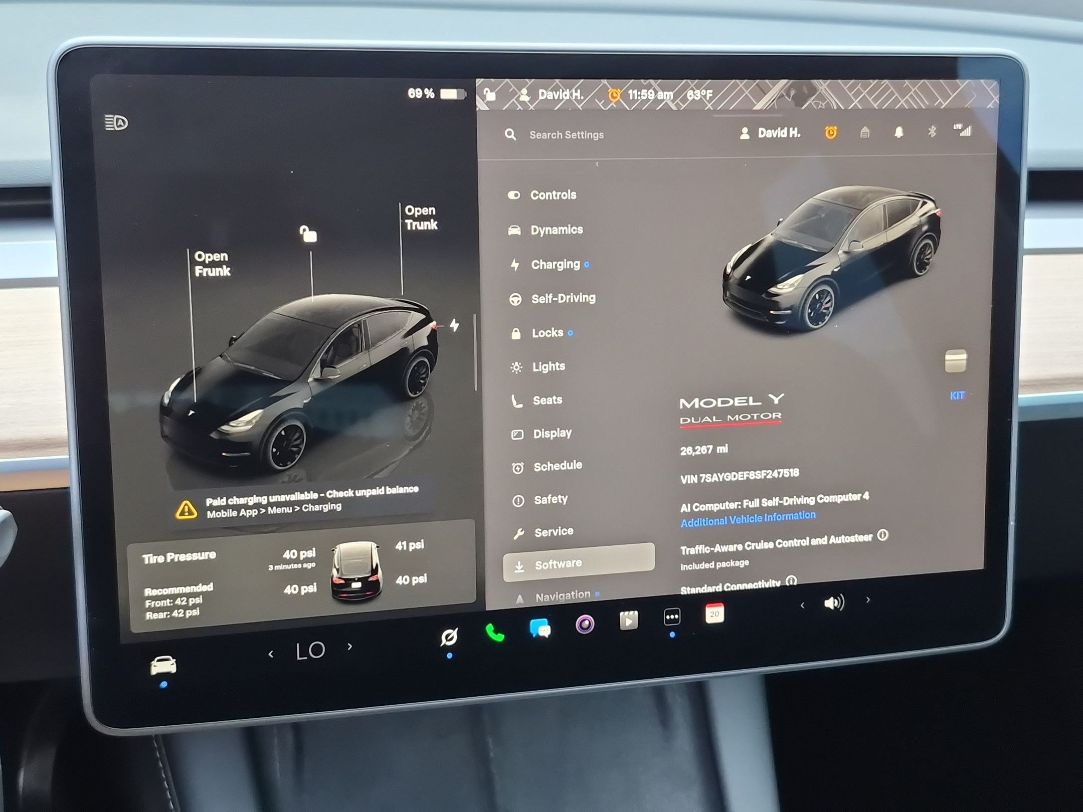 Used 2025 Tesla Model Y Performance AWD/4WD image 19