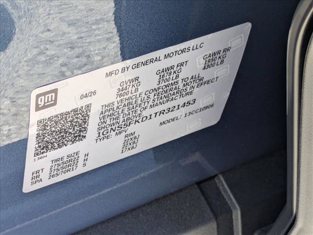 New 2026 Chevrolet Suburban Premier RWD image 16