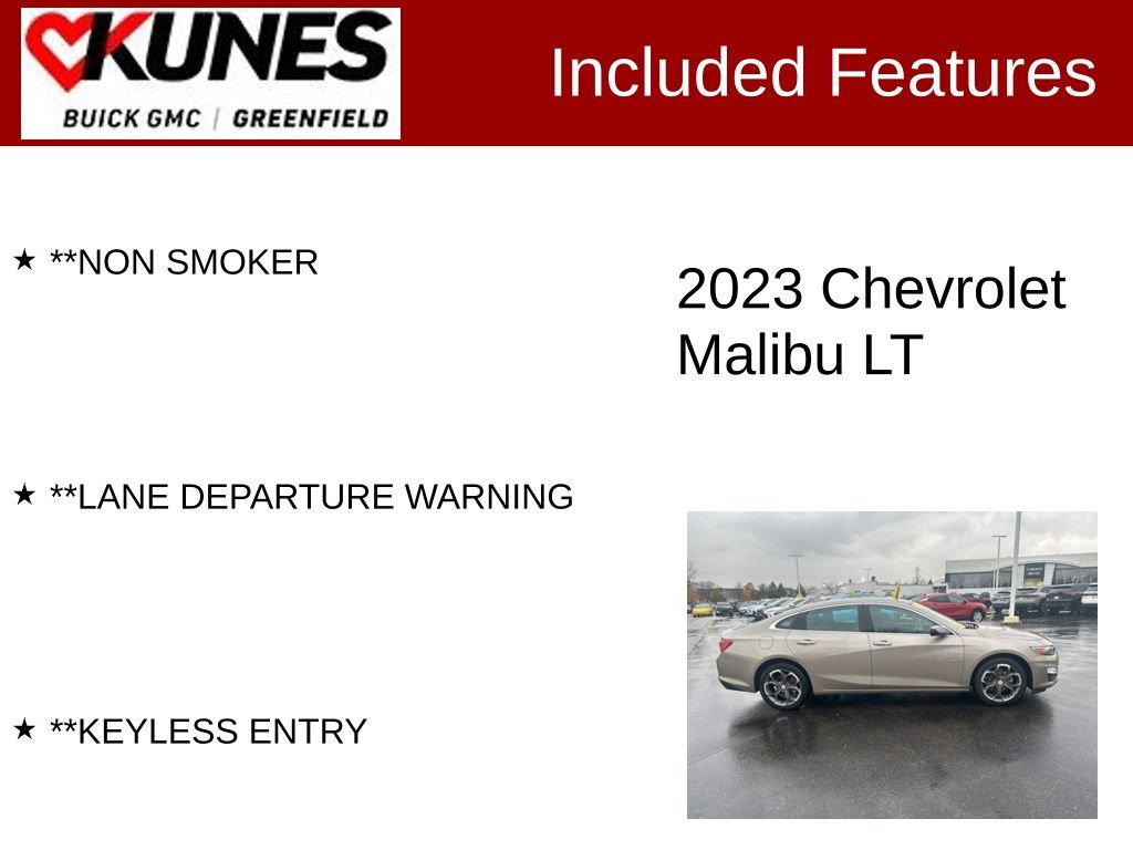 Used 2023 Chevrolet Malibu LT image 3