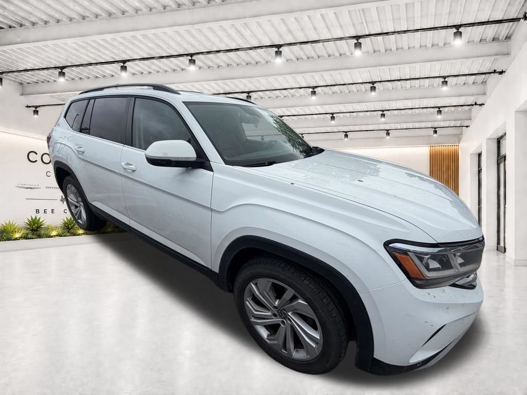 Used 2021 Volkswagen Atlas SE w/ Panoramic Sunroof Package FWD image 9