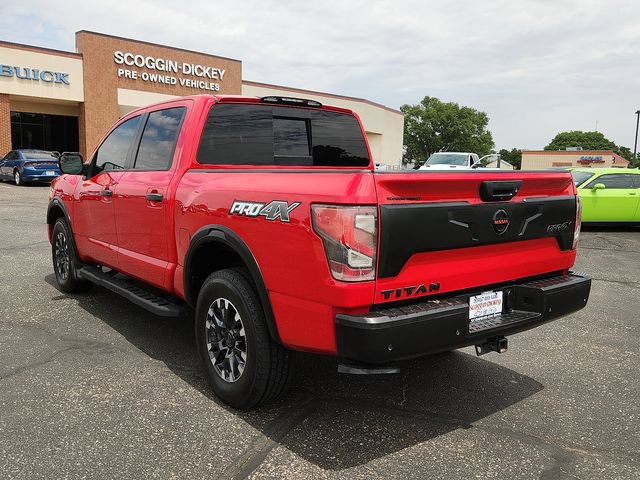 Used 2021 Nissan Titan PRO-4X w/ Pro-4x Convenience Package AWD/4WD image 3