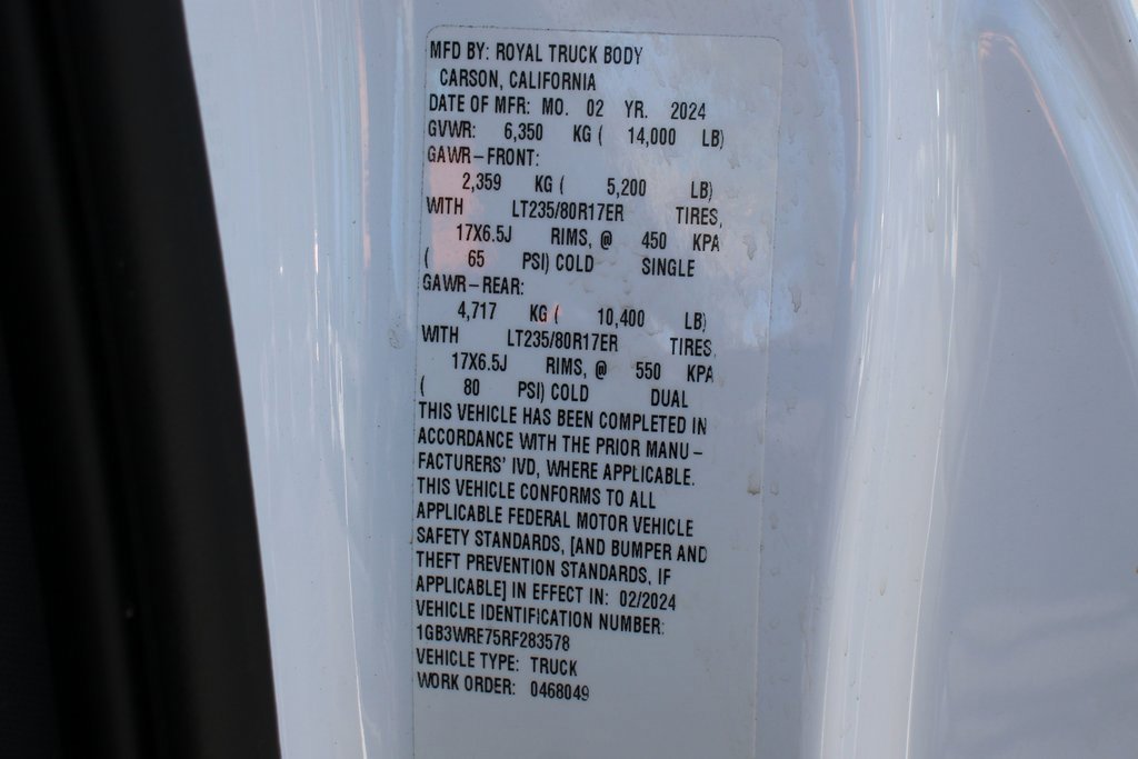 Used 2024 Chevrolet Silverado 3500 W/T w/ WT Convenience Package image 45