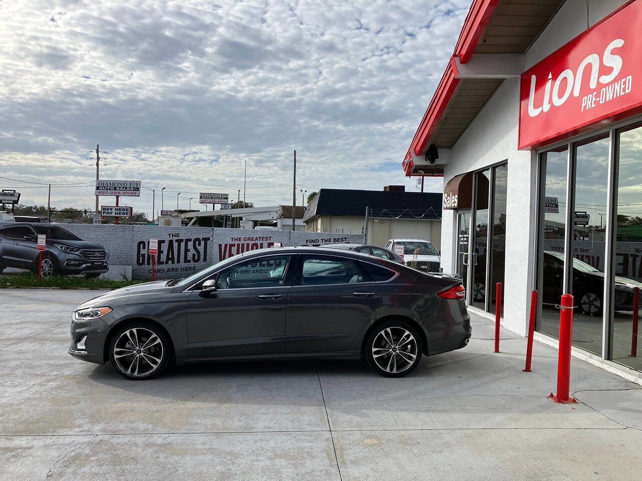 Used 2020 Ford Fusion Titanium AWD/4WD image 4
