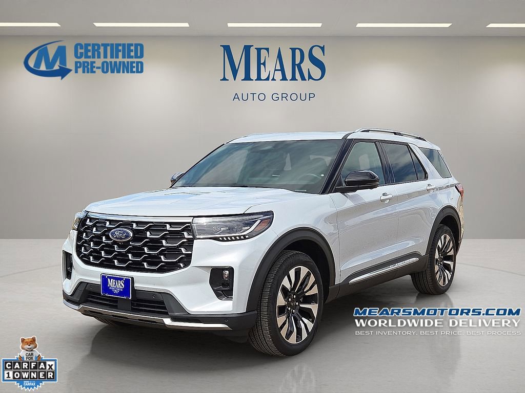 Used 2025 Ford Explorer Platinum w/ LUX Leather Package AWD/4WD image 1