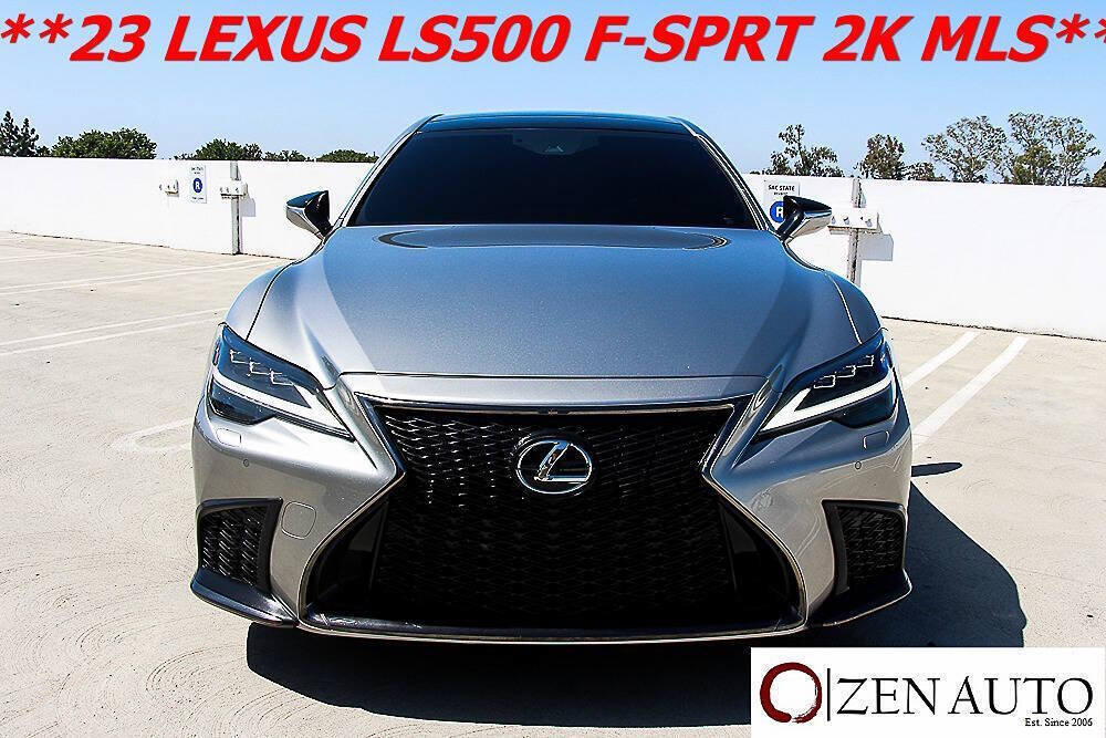 Used 2023 Lexus LS 500 F Sport w/ Cold Weather Package (CK) RWD image 2