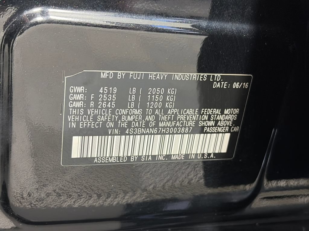 Used 2017 Subaru Legacy 2.5i Limited AWD/4WD image 9