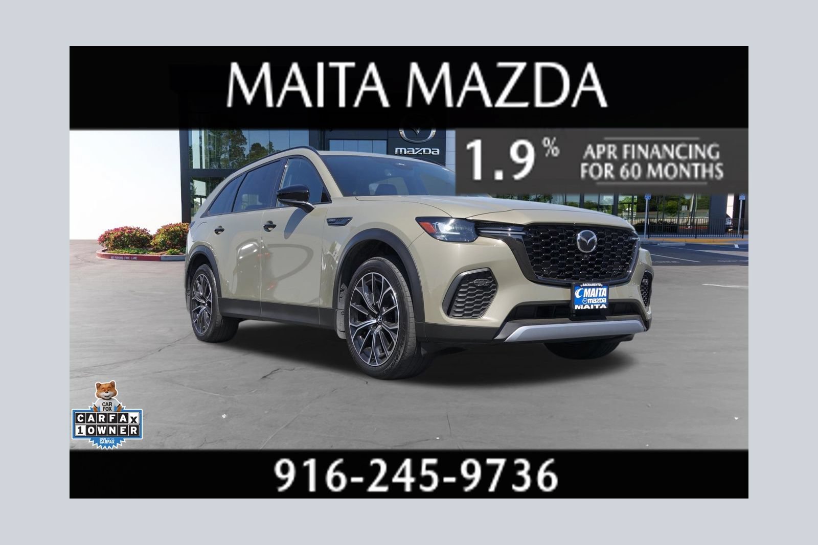 Certified 2025 MAZDA CX-70 Plug-In Hybrid w/ Premium Plus AWD/4WD 360° Tour