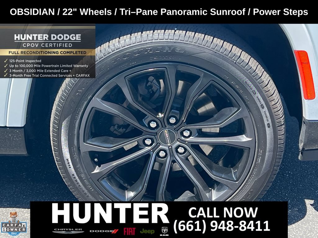 Certified 2024 Jeep Grand Wagoneer L Series II w/ Quick Order Packagew 28T AWD/4WD image 13