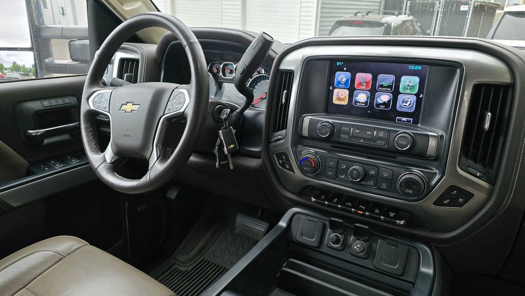 Used 2017 Chevrolet Silverado 3500 LTZ w/ Duramax Plus Package AWD/4WD image 11