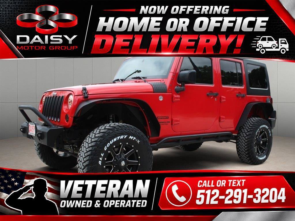 Used 2016 Jeep Wrangler Unlimited Sport w/ Quick Order Package 24S AWD/4WD image 1